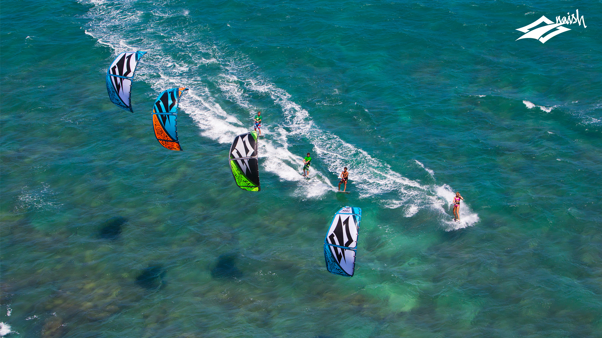 Download Freeride kitesurfing wallpaper: A nice little ...
