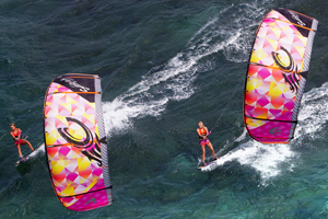 Annabel van Westerop and Susi Mai cruising on the 2014 Siren