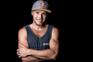 Ruben Lenten posing for the ladies - kitesurfer